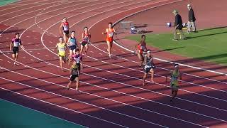 20181028北九州陸上カーニバル 中学男子4x100mリレー決勝