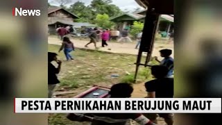 Pengantin Ribut dengan Tamu, Pesta Pernikahan di Kapuas Berujung Maut - iNews Pagi 23/09