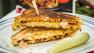 Recipe - Vegan Tempeh Reuben Sandwich with Russian Dressing - Hallmark Channel