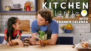 Frankie Celenza Gets Cooking Lessons from Kid Chef