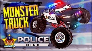 appMink Police Car Monster Truck Make Over - How to create a Big Foot Monster Truck Police Car