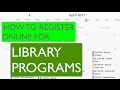 How to Register Online for Library Programs - DPL eTutor