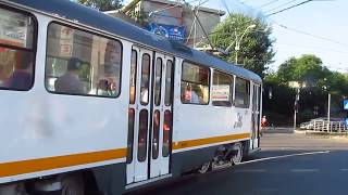 Tramvai Tatra T4R #3303 al RATB dupa RK - 15.07.2016