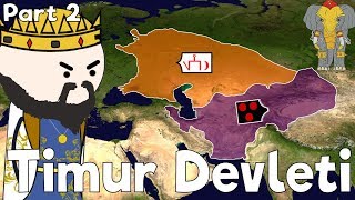 Devasa Timur İmparatorluğu - Haritalı Hızlı Anlatım (Ülke Fetih Etme Challange)