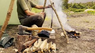 Camping   coffee   bushcraft 野營咖啡 黃金曼特寧 手沖咖啡