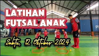 Latihan Futsal Anak Sabtu, 12 Oktober 2024