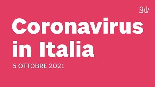 Coronavirus: bollettino del 5 ottobre 2021