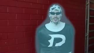 Danny Phantom fights a spooky Ghost