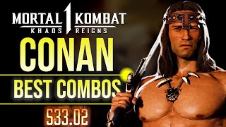 CONAN Best Combos You Need to Learn in MK1