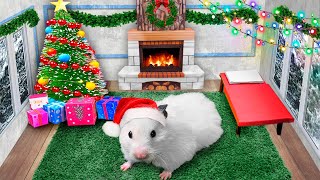 🎄 DIY Christmas House 🎁 Hamster Maze with Traps