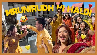 Mrunirudh ki haldi & sangeet😍 💖 || Nagma Mirajkar