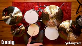 Murat Diril Dizzy Brilliant Cymbal Set - Crashes 17\