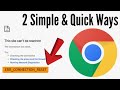 How to Fix ERR_CONNECTION_RESET in Google Chrome Browser | The Site Can't Be Reached [2 Solutions]
