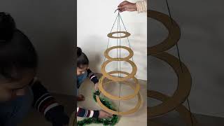 How to make Christmas Tree at Home #sorts #ytshorts #christmascraft #christmastree #christmas