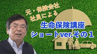 【第1回】生命保険講座・入門編ショートver.その1