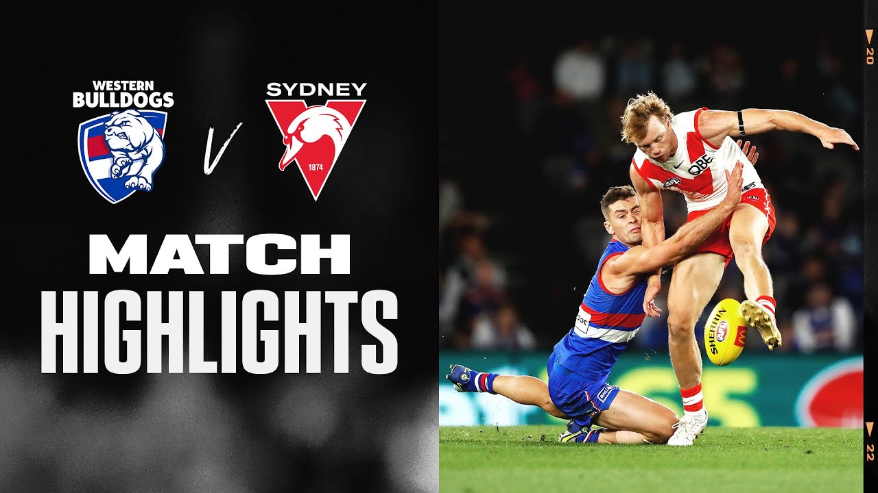 Western Bulldogs V Sydney Swans Highlights | Round 3, 2022 | AFL - YouTube