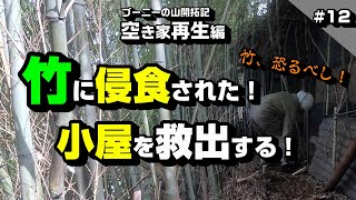 竹に侵食された小屋を救出する！ ～空き家再生編＃12～