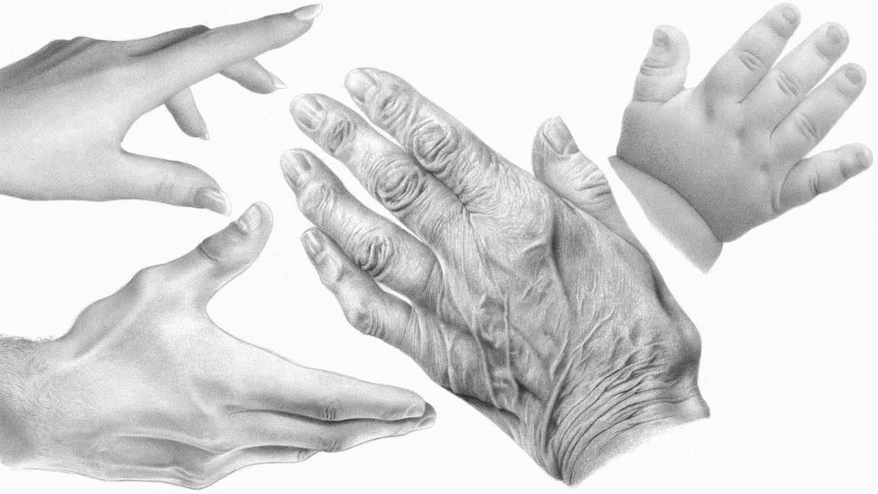 How To Draw Detailed Hands Amountaffect17