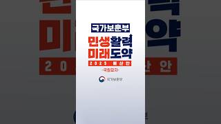 국가보훈부 2025 예산안_국립묘지 #국가보훈부 #2025 #예산안