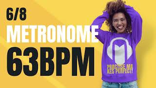 👉 6/8 METRONOME 63 BPM