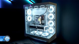 PERFECT WHITE! 🤍 Phanteks NV7 w/ 13900k & RTX 4090 - Time Lapse Build