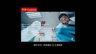 阿姆你敢嘴 #Godzilla #RapGod