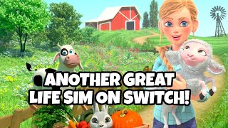 SWITCH GETS ANOTHER FUN LIFE SIM GAME! - GREEN ADVENTURE FARMER FRIENDS FIRST LOOK!