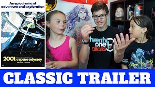 2001: A SPACE ODYSSEY Trailer (1968) REACTION!!!
