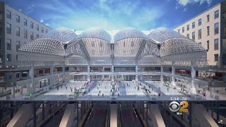 CBS2 Exclusive Look Inside Moynihan Station Project