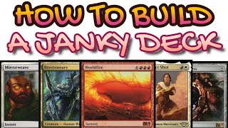 My Process For Building A Janky Deck #mtg