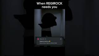 🫵🪨🗿 REGIROCK Needs YOU! 🗿🪨🫵 #pokemon #pokemongo #memes #pokemonmemes