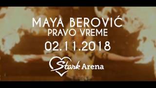 Maya Berović - Pravo vreme - 02.11.2018. Štark Arena (Najava koncerta)