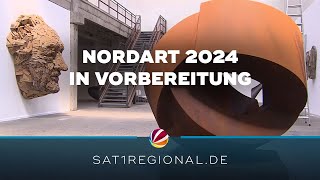 NordArt 2024: Vorbereitungen für Ausstellung zeitgenössischer Kunst