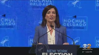 Hochul makes history as first woman elected governor in New York