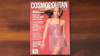 1989 February ASMR Magazine Flip Through: Cosmopolitan Rachel Williams, Oprah Winfrey