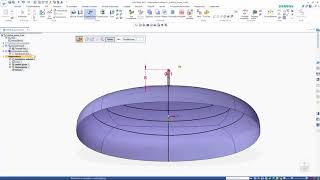 Solid Edge 2021 - Pattern on surface