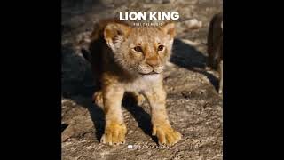 Lion King | Mufasa saves Simba from Hyenas | Attitude Whatsapp Status BGM