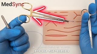 You CANNOT Be Slow - Techniques For Fast Suturing