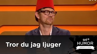 Ankan tar till fezen när han vill vara själv