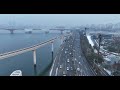 성산대교남단 눈오는서울 시네마틱모션 DJI 0429 chr2