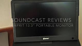 Soundcast Reviews: Corprit 13.3” Portable Monitor