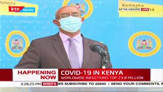 Kenya records 246 new covid-19 cases, 160 recoveries and five deaths in the last 24 hours
