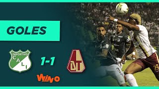 Cali vs Tolima (1-1) Liga BetPlay Dimayor | Final Ida 2021-II