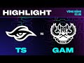 HIGHLIGHT | TS vs GAM | VCS 2024 MÙA HÈ | Tuần 6 | 03.08.2024