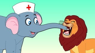 The Lion and Elephant moral story | शेर और हाथी की दोस्ती कहानी | Hindi fairy tales - Wow Dreams Tv