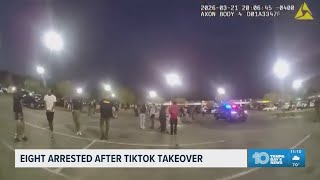 8 arrested after TikTok trend leads to law enforcement being called