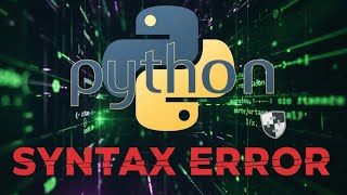 Python Syntax Error 🤯❓🤔✴️ how to resolve python syntax error with coloun