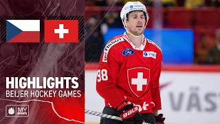 Tschechien vs. Schweiz 3:0 I Highlights Beijer Hockey Games