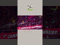 Torcida do Flamengo provoca Atlético-MG com faixa no Maracanã, “Primeiro Campeão do Galinheiro”