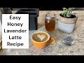 How To Make A Honey Lavender Latte Using A Breville Barista Express Machine